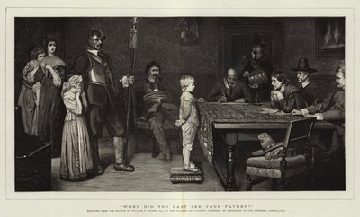 Hvornår så du sidst din far af William Frederick Yeames